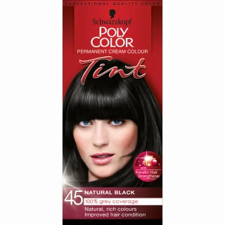 Schwarzkopf Poly Colour Tint - Natural Black 3 Schwarzkopf Poly Colour Tint - Natural Black
