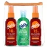 Malibu Travel Bag With Sunscreen 3pk -Care Product Store 281323 malibu dry oil 3 piece travel pack
