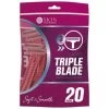 Skin Techniques Ladies Triple Blade Disposable Razors 20pk -Care Product Store 311287 skin techniques ladies triple blade disposable razors 20pk s