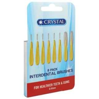 B&M Crystal Interdental Brushes 8pk 4 B&M Crystal Interdental Brushes 8pk - Image 2