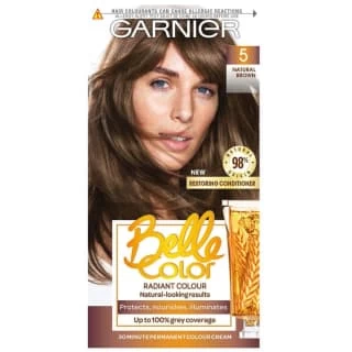 Garnier Belle Permanent Hair Dye - Natural Brown 3 Garnier Belle Permanent Hair Dye - Natural Brown