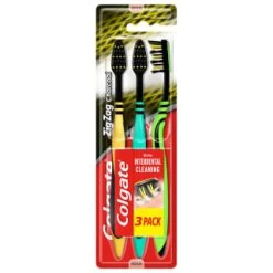 Colgate® Colgate Medium ZigZag Toothbrushes 3pk
