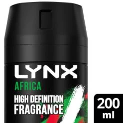 Lynx Deodorant Bodyspray - Africa 200ml -Care Product Store 332836 lynx africa body spray 200ml 2