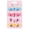 Ella Hair Clips 8pk - Bows -Care Product Store 334968 8pk ella hair clips bows