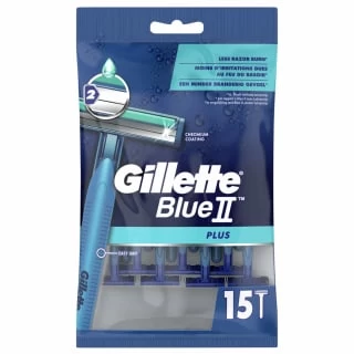 Gillette® Gillette Blue II Plus Razors 15pk 3 Gillette® Gillette Blue II Plus Razors 15pk