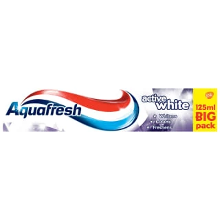 Aquafresh Active White Toothpaste 125ml 3 Aquafresh Active White Toothpaste 125ml