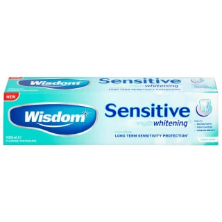 Wisdom Sensitive Whitening Toothpaste 100ml 3 Wisdom Sensitive Whitening Toothpaste 100ml