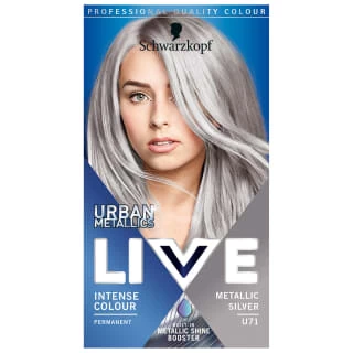 Schwarzkopf Urban Metallics Live Colour - Metallic Silver 3 Schwarzkopf Urban Metallics Live Colour - Metallic Silver