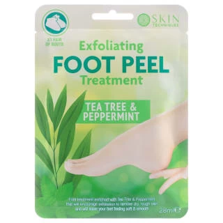 Skin Techniques Exfoliating Foot Peel - Tea Tree & Peppermint 3 Skin Techniques Exfoliating Foot Peel - Tea Tree & Peppermint