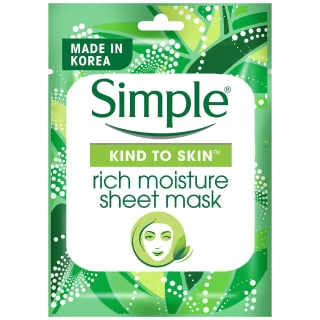 Simple Rich Moisture Sheet Mask 3 Simple Rich Moisture Sheet Mask