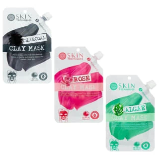 Skin Techniques Clay Face Mask - Charcoal 4 Skin Techniques Clay Face Mask - Charcoal - Image 2