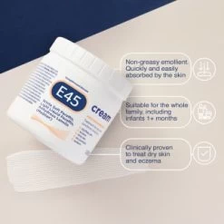 E45 Dermatological Cream 125g -Care Product Store 359821 e45 cream dry skin 125g 4