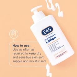 E45 Moisturising Lotion 500ml -Care Product Store 359832 e45 moisturising lotion 500ml 4
