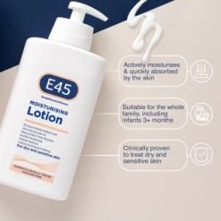 E45 Moisturising Lotion 500ml -Care Product Store 359832 e45 moisturising lotion 500ml1