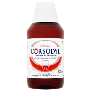 Corsodyl Medicated Mouthwash 300ml 3 Corsodyl Medicated Mouthwash 300ml