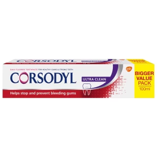 Corsodyl Daily Fluoride Toothpaste - Ultra Clean 3 Corsodyl Daily Fluoride Toothpaste - Ultra Clean
