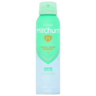B&M Mitchum Unscented Antiperspirant 150ml 3 B&M Mitchum Unscented Antiperspirant 150ml