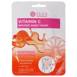 Skin Techniques Vitamin C Infused Sheet Mask 3 Skin Techniques Vitamin C Infused Sheet Mask