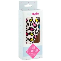 Style Studio Detangling Hair Brush - Leopard Print 12 Style Studio Detangling Hair Brush - Leopard Print -Care Product Store 372073 print detangle hair brush leopard