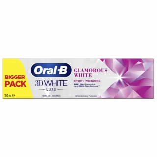 Oral B 3D White Luxe Glamorous White Toothpaste 100ml 3 Oral B 3D White Luxe Glamorous White Toothpaste 100ml