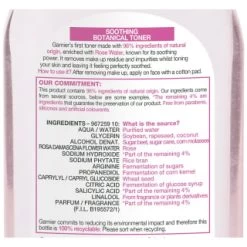 Garnier SkinActive Botanical Toner With Rose Water 200ml 7 Garnier SkinActive Botanical Toner With Rose Water 200ml -Care Product Store 382686 garnier skinactive toner with rose water 200ml 3