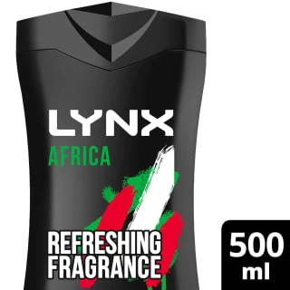Lynx Shower Gel 500ml - Africa 4 Lynx Shower Gel 500ml - Africa - Image 2