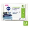 Nivea Biodegradable Cleansing Wipes 40pk -Care Product Store 385416 nivea cleansing wipes normal skin 40pk