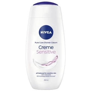Nivea Pure Care Sensitive Shower Cream 250ml 3 Nivea Pure Care Sensitive Shower Cream 250ml