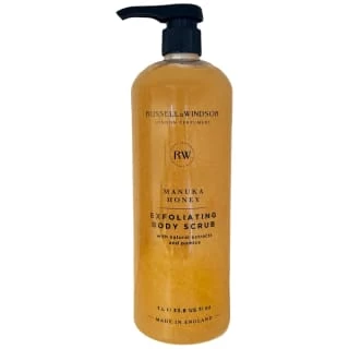 B&M Russell & Windsor Exfoliating Body Scrub 1L - Manuka Honey 3 B&M Russell & Windsor Exfoliating Body Scrub 1L - Manuka Honey