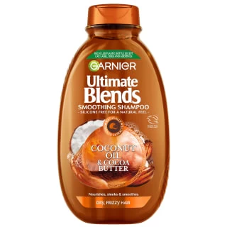 Garnier Ultimate Blends Shampoo 400ml - Coconut 3 Garnier Ultimate Blends Shampoo 400ml - Coconut