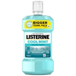 Listerine Daily Mouthwash 750ml - Cool Mint