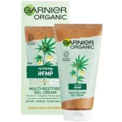 Garnier Organic Multi-Restore Gel Cream With Hemp 50ml -Care Product Store 402019 garnier organic restoring hemp multirestore gel cream 50ml 3
